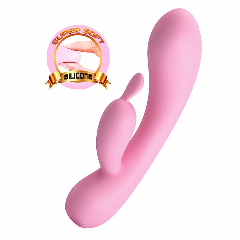 Vibrador Massageador Recarregável Silicone Soft Hugo - 4845