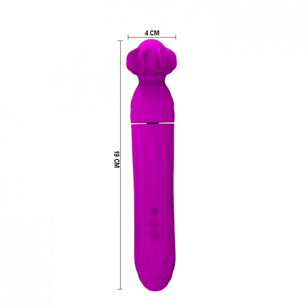 Vibrador Rotativo Ponto G com 12 Modos de Vibração - Pretty Love Abbott