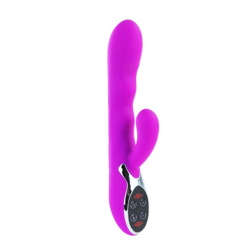 Vibrador Recarregável Crazy com Aquecimento de 45º Graus 5060