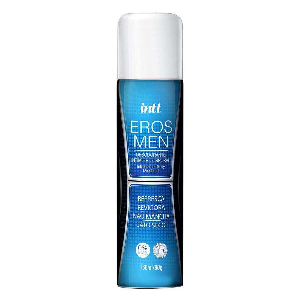 Eros Men Desodorante Íntimo Corporal Masculino 166ml Intt - 5288