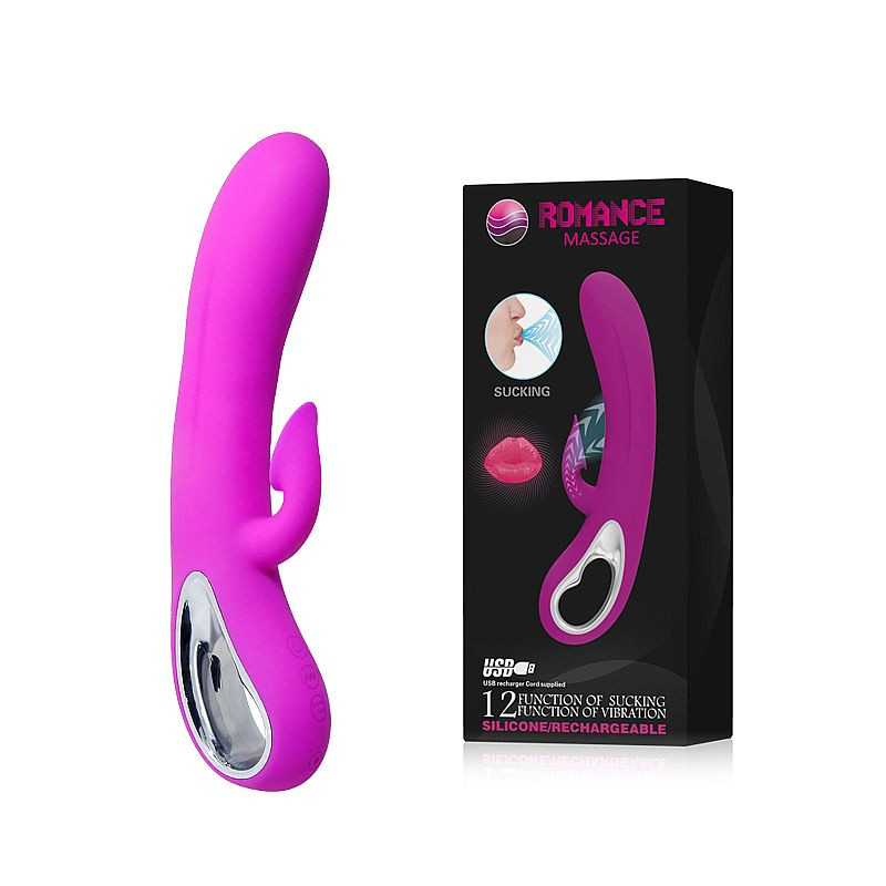 Vibrador Duplo Motor com Sucção do Clitóris | Pretty Love Lux - 5475