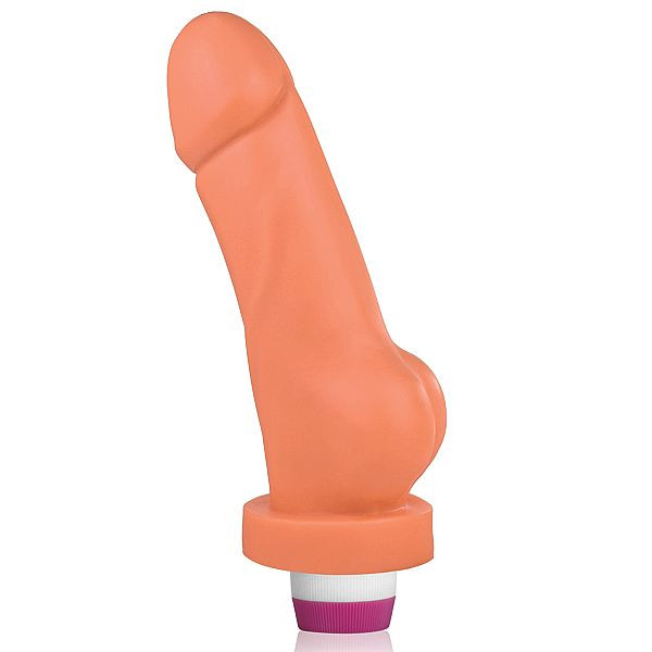 Prótese Sidious com escroto e Vibrador - 17x4 na cor pele