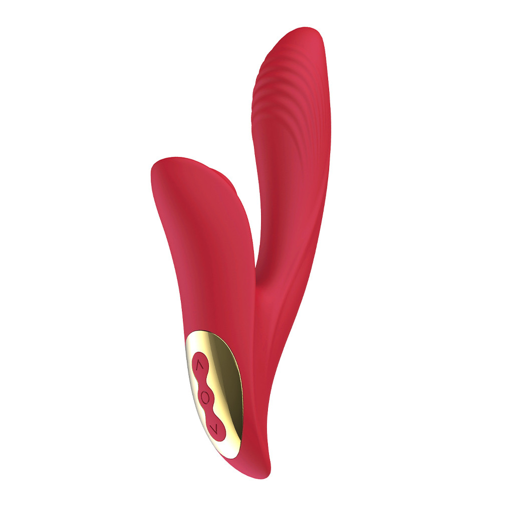 Vibrador Penetrável com Estimulador de Clitóris - 3615