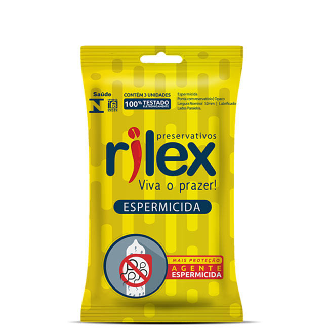  Preservativo Espermicida Rilex 03 unidades