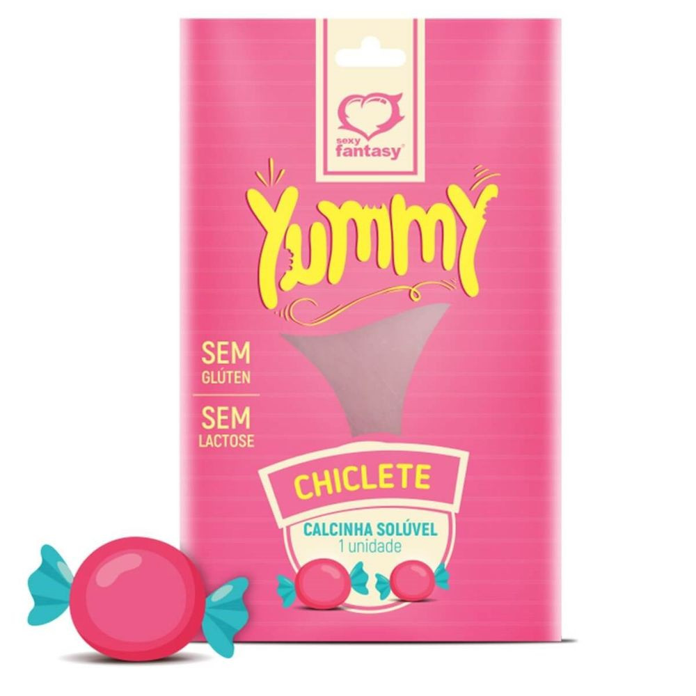 Yummy Calcinha Solúvel Comestível 1 Unidade Sexy Fantasy - 651