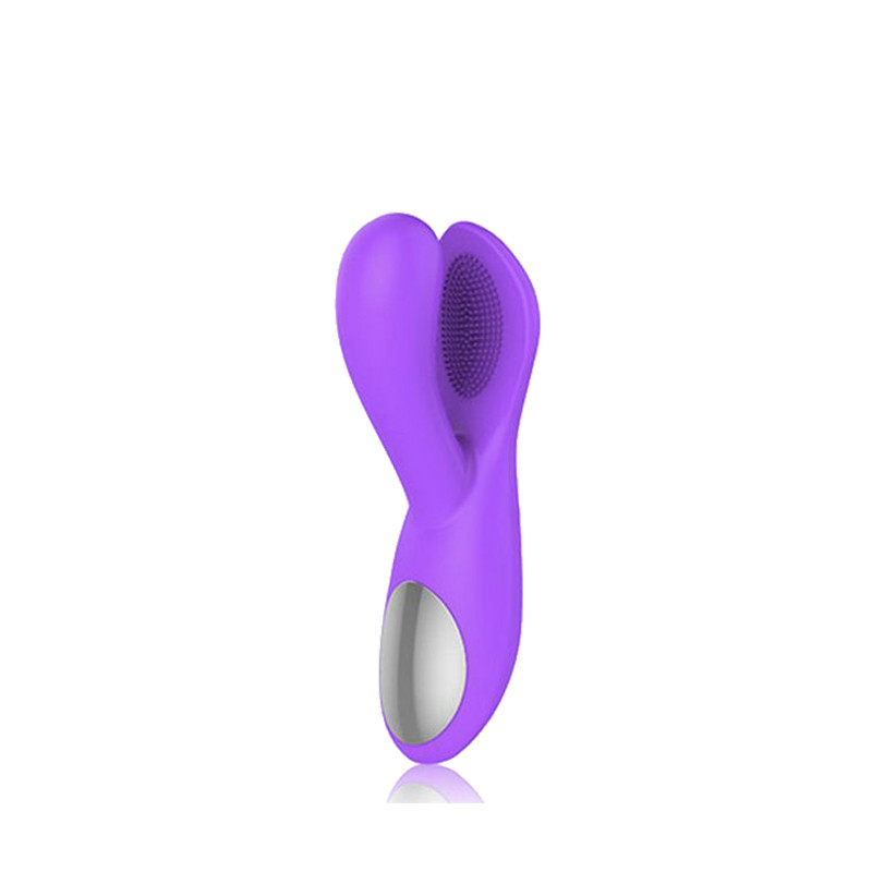 Vibrador Ponto G Com Estimulador Clitoriano Emma - DIBE - DB012 cor rosa