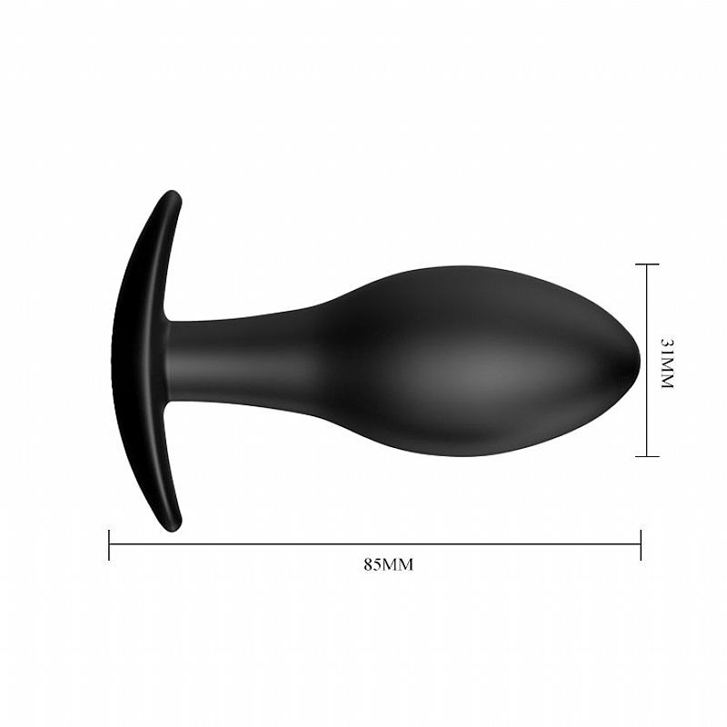 Plug Anal Silicone - Pretty Love - 7036