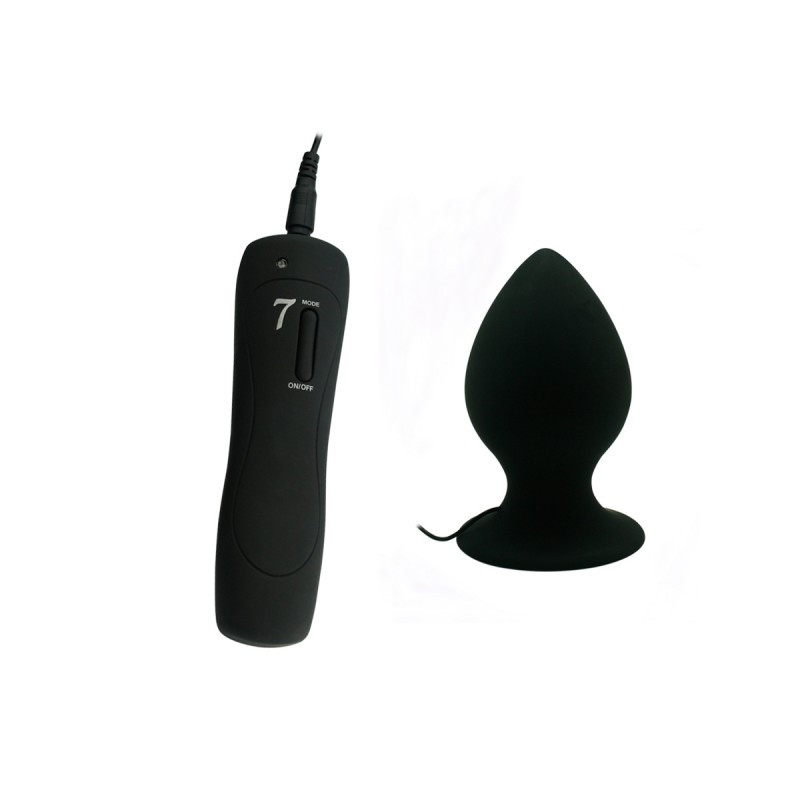 Plug Anal com Ventosa - APHRODISIA LARGE ANAL PLUG - PL029P