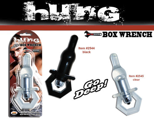Plug Anal com Vibro Hunt Box Wrench