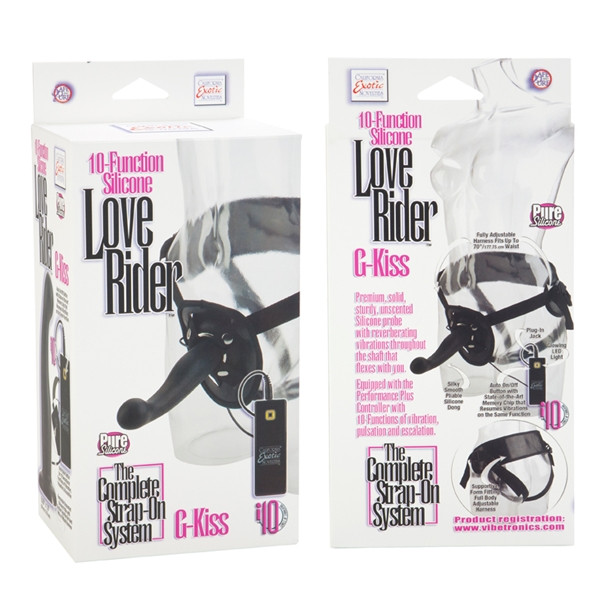 Cinta Pênis Silicone Love Rider G-Kiss 10 Funções - SE1498-15