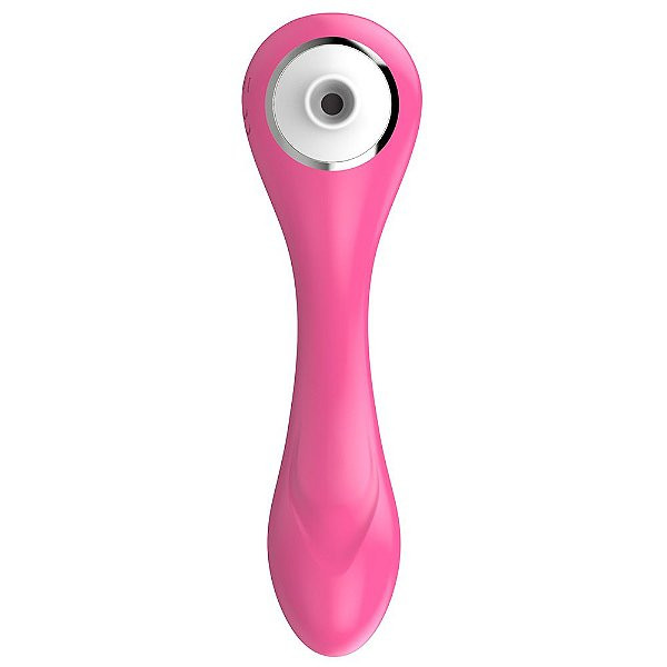 Vibrador Tina Fléxivel com Pulsação Pink - 3289