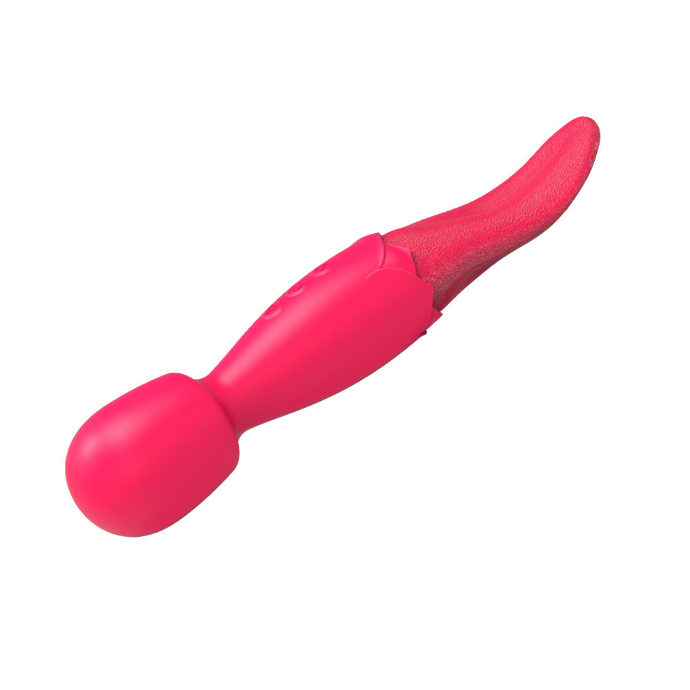 Vibrador duplo Varinha Magica com 10 modos de vibração - 7025