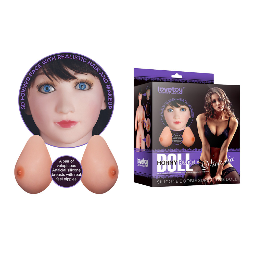 Boneca do amor inflável realista - Silicone Boobie Super Love Doll - lovetoy - 4214