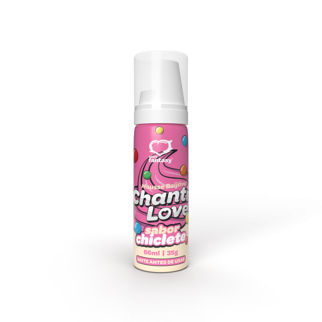 Chanti Love Mousse Beijável Sabor Chiclete - 963