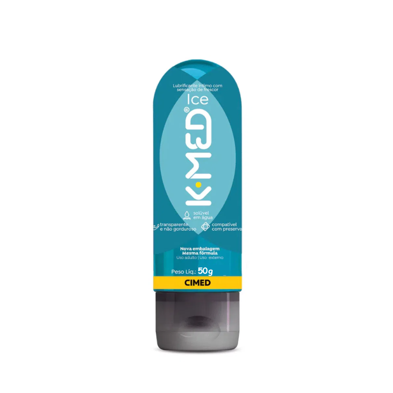 Gel Lubrificante Íntimo K-Med Ice Com 50G - 6808