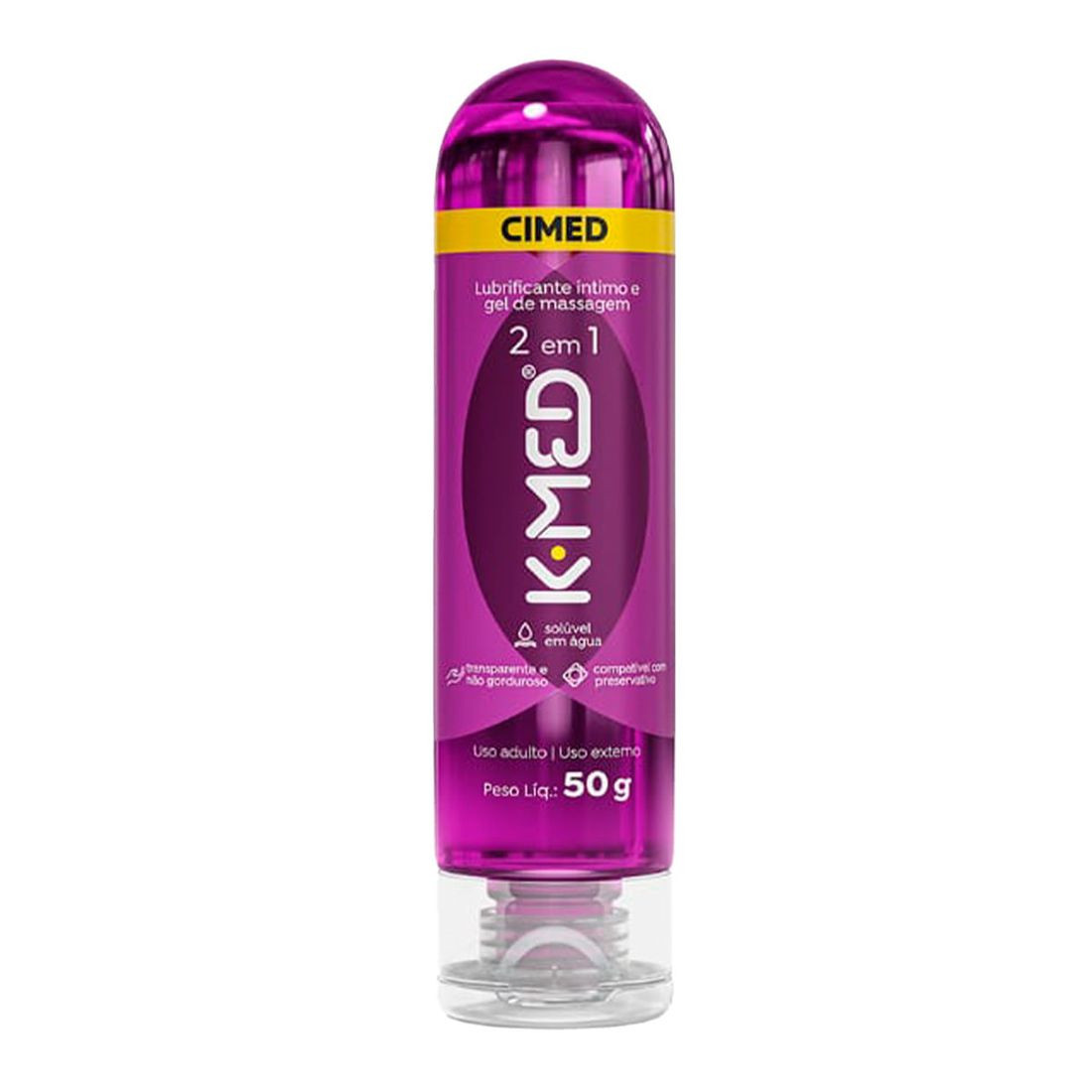 Lubrificante Íntimo K-Med 2 Em 1 50g Cimed - 1475