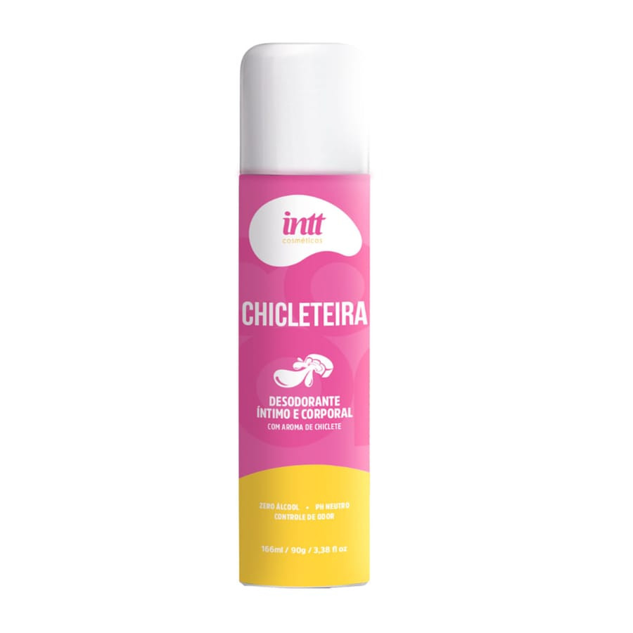 Desodorante Íntimo Chicleteira 166ml Linha Collors Intt - 2450