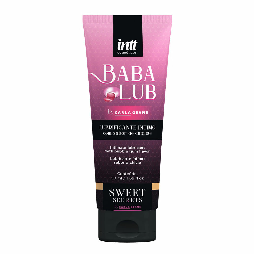 Babalub Lubrificante Beijável À Base D'Água 50ml Linha Sweet Secrets Intt - 3079