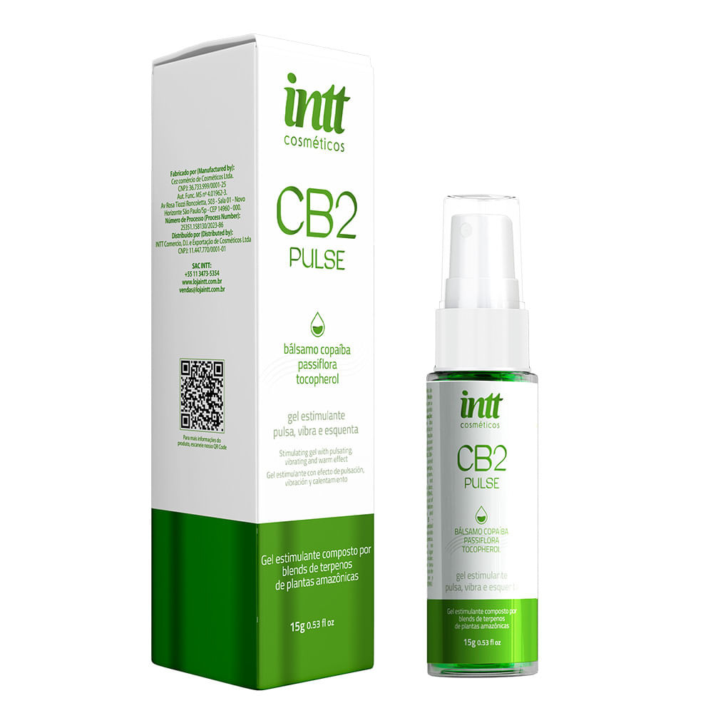 Pulse Excitante Que Vibra Linha CB2 50ml Intt - 47