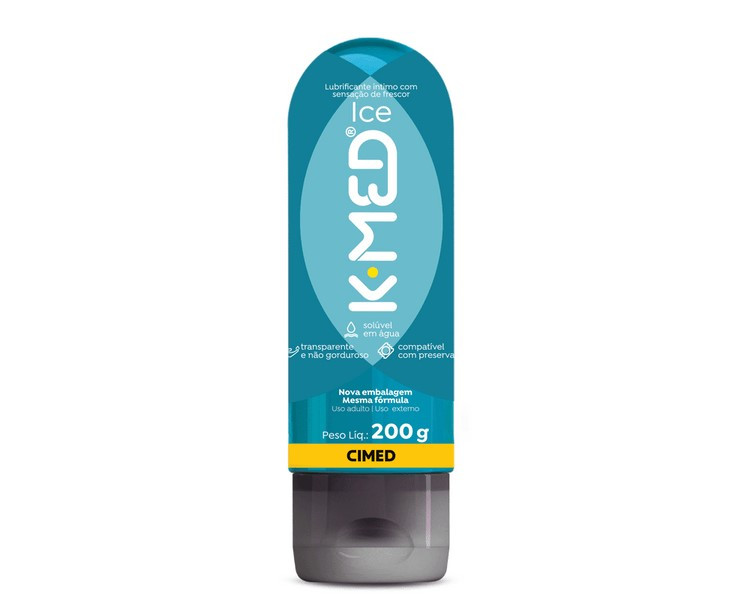 K-Med Ice Gel lubrificante Íntimo 200g