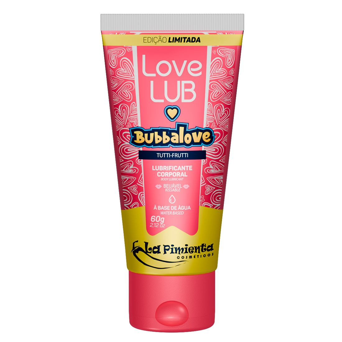 Love Lub Bubbalove Lubrificante Corporal Beijável Tutti Frutti 60g La Pimienta - 4024
