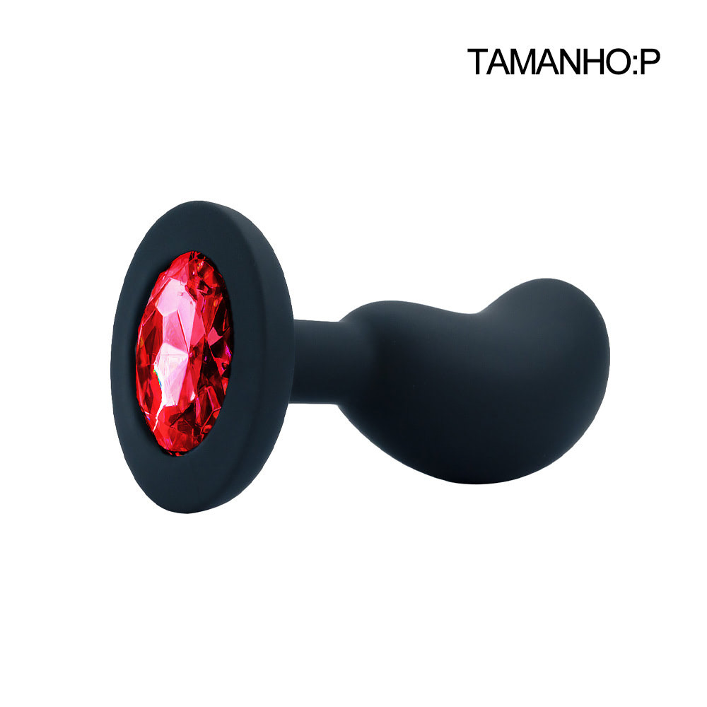 Plug Anal para Iniciantes com em Silicone - Tamanho P - 5354