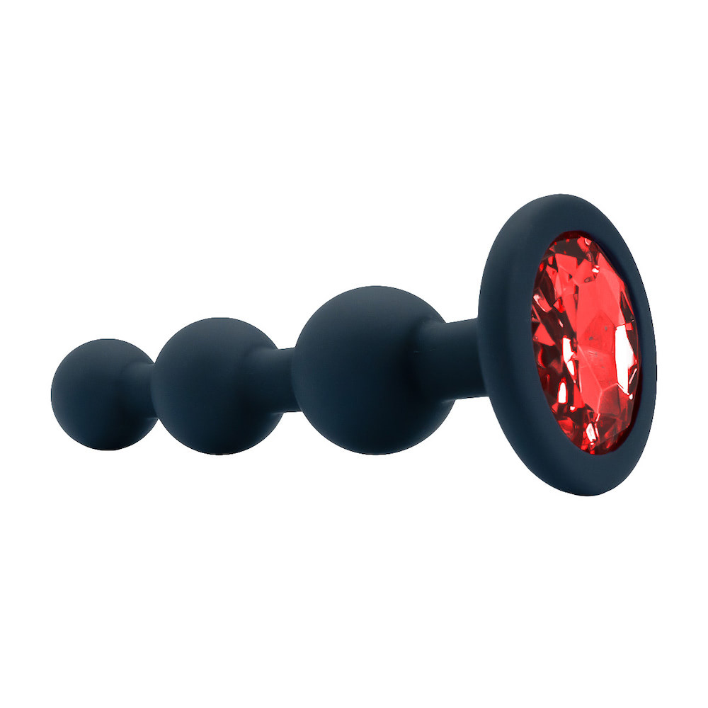 Plug Anal Escalonado em Silicone - 4761