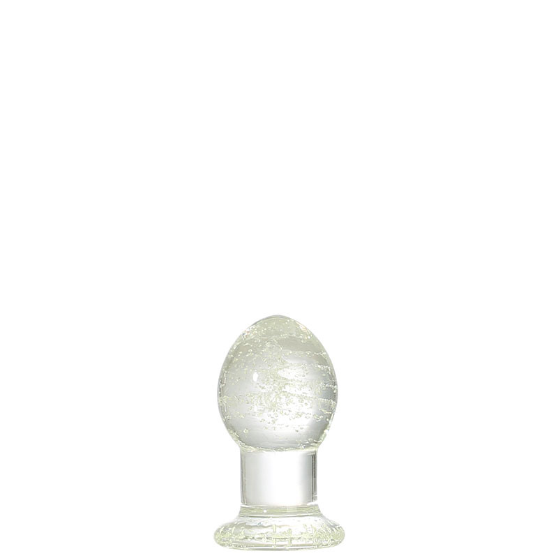 Plug Anal em Vidro que Brilha no Escuro 6,5 X 4 Cm - 5600