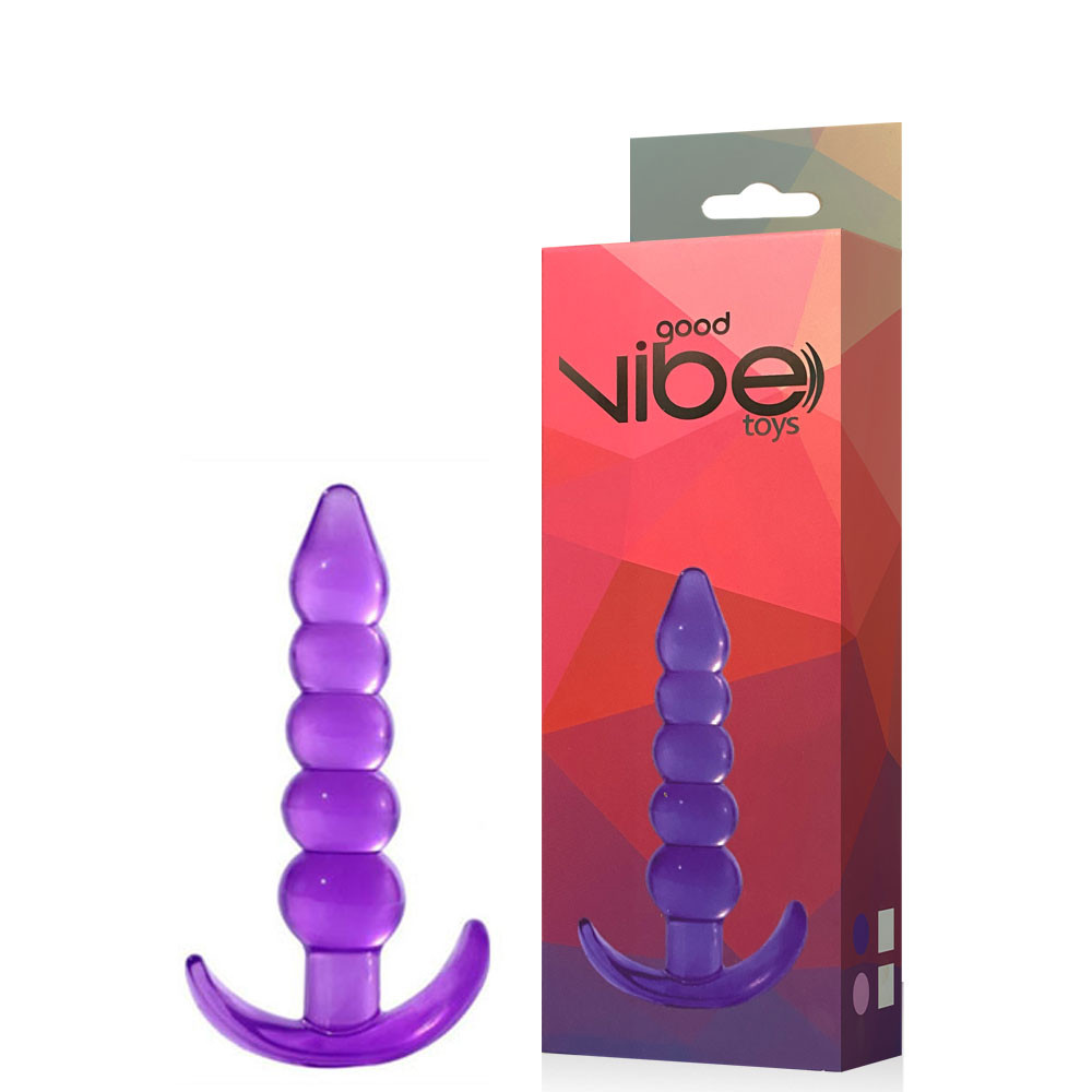 Plug Anal Escalonado com Alça – GOOD VIBE TOYS - 404