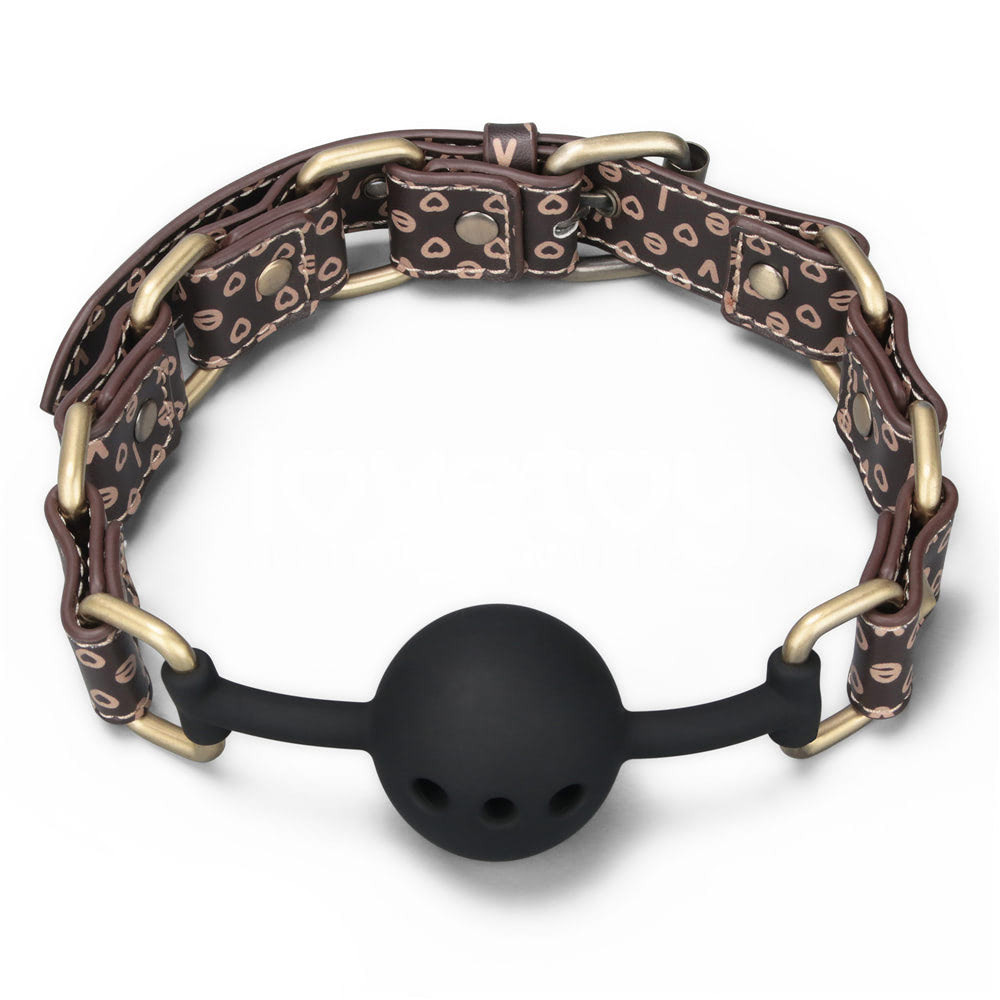 Mordaça de Bola - Rebellion Reign Ball Gag - LOVE TOY - 639