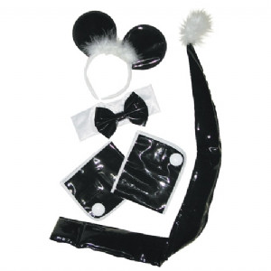 Fantasia mouse em preto e branco
