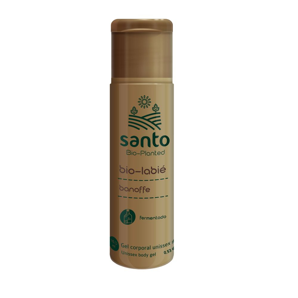 Bio-Labié Hot Gel Corporal Unissex Beijável 15g Linha Bio-Planted Santo