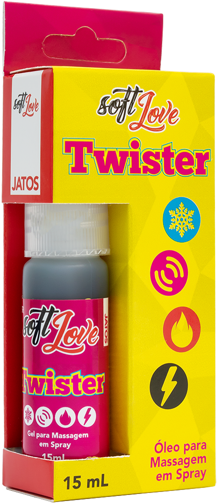 Jatos Twister Excitante 5X1 15ml Soft Love - 7217
