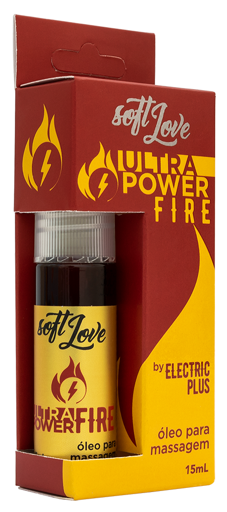 Ultra Power Fire Vibrador Líquido Jatos By Eletric Plus 15ml Soft Love - 7264