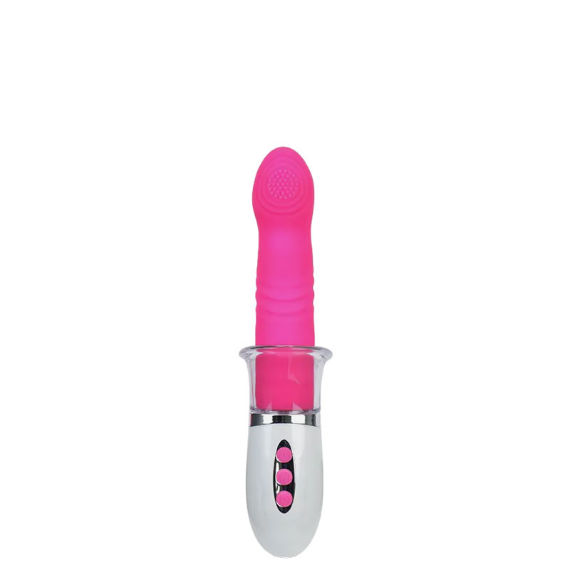 Vibrador Recarregável Rotativo com Bomba de Sucção Vaginal – LIBERTY II - 6685