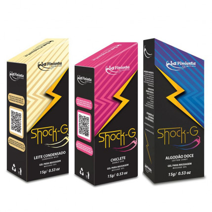 Shock-G Vibrador Líquido Excitante Beijável 15g La Pimienta - 6073