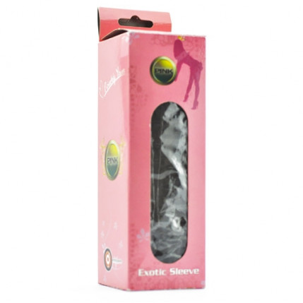 Capa peniana em silicone transparente - SEXY SLEEVE - EROTIC POINT-2365