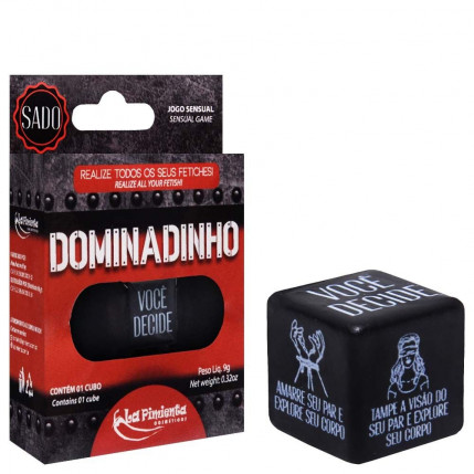 Dominadinho Jogo Sensual 01 Cubo La Pimienta - 7747