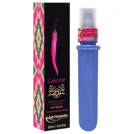 Caliente Excitante Feminino Spray 20ml La Pimienta - 7732