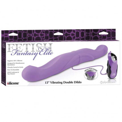 Penetrador duplo sinuoso com 7 velocidades - 13 VIBRATOR DOUBLE DILDO - PIPEDREAM