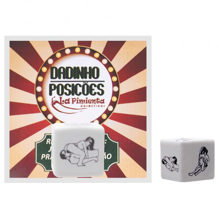 Jogo Dadinho Posições Hétero La Pimienta 