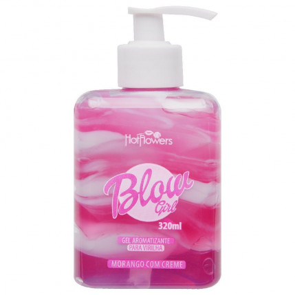  Blow Girl Gel Sexo Oral 320ml Hot Flowers - 