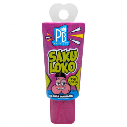 Saku Loko Gel Excitante Masculino 15g La Pimienta - 7746