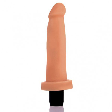 Pênis em Cyber Skin® 6 Realístico, com Vibrador - 14,5cm Pele