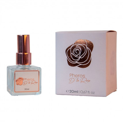 Pheros D'la Rose Perfume Feminino 20ml Kgel - 1850