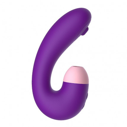 Vibrador de Ponto G e Clitóris com Pulsação - DIKA-B - Nv Toys