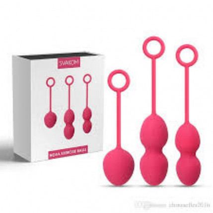 Kit Kegel bola Pompoarismo Puro Silicone - Svakom Nova