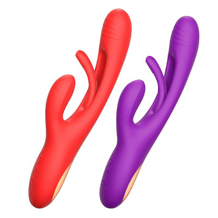 Vibrador de Ponto G e clitóris e Movimento Slap - Leny 2 - 1902