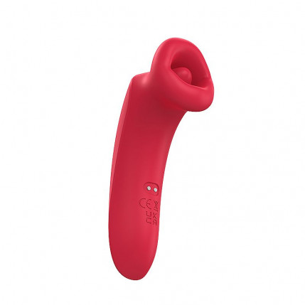 Vibrador de Ponto G com Sucção de Clitóris - 7220