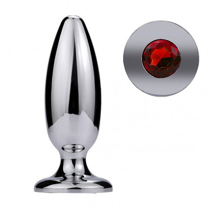 Plug Anal de aço Inoxidável - Grande - 13,3 x 4,0 cm - 7227